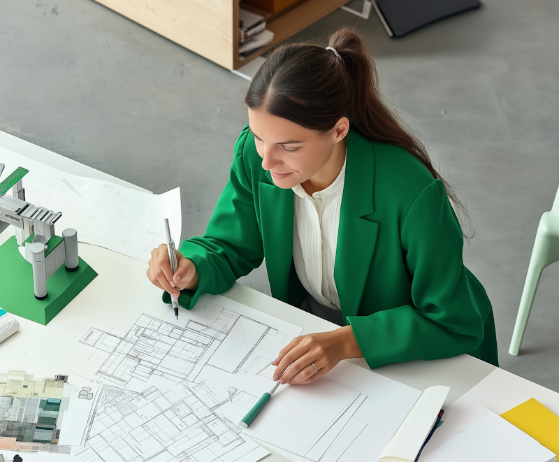 Young professional reviewing investment portfolio growth with financial advisor